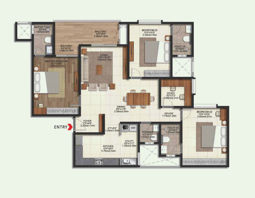 3.5bhk