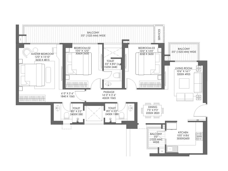 3.5bhk